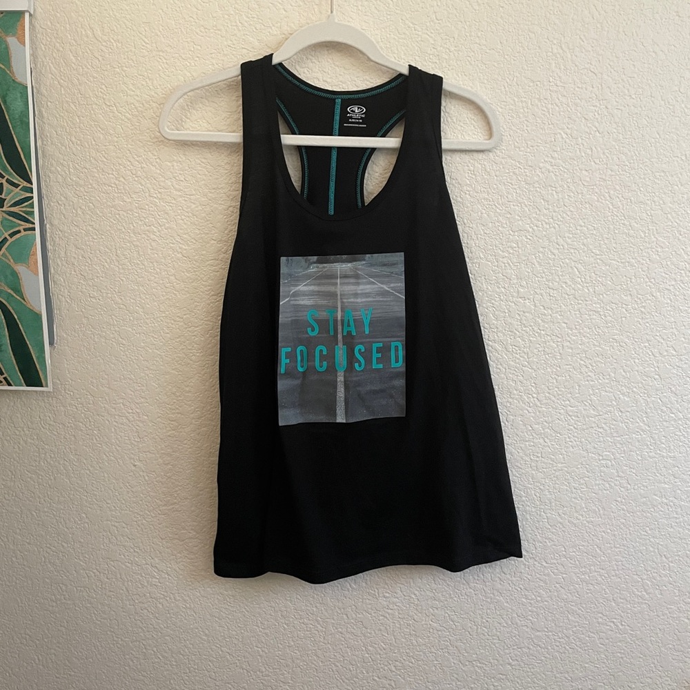 Racerback Tank “Stay focused”